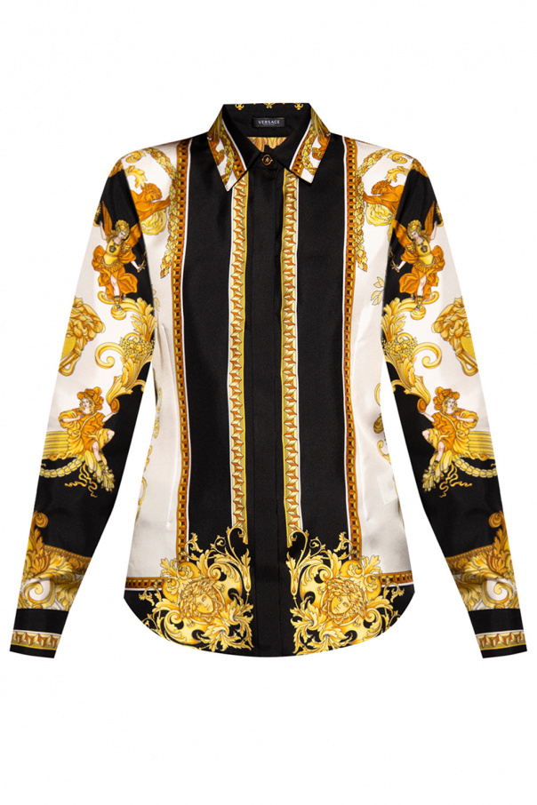 Versace women's dress discount shirt